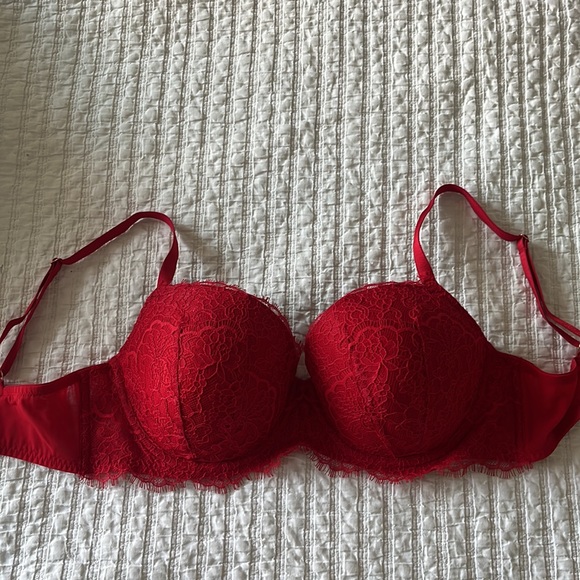 NWOT Dream Angels Lined Demi bra in 34DD with matching things in size M. - Picture 5 of 5